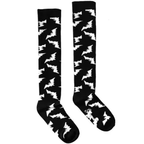 Luna Bats Knee High Socks
