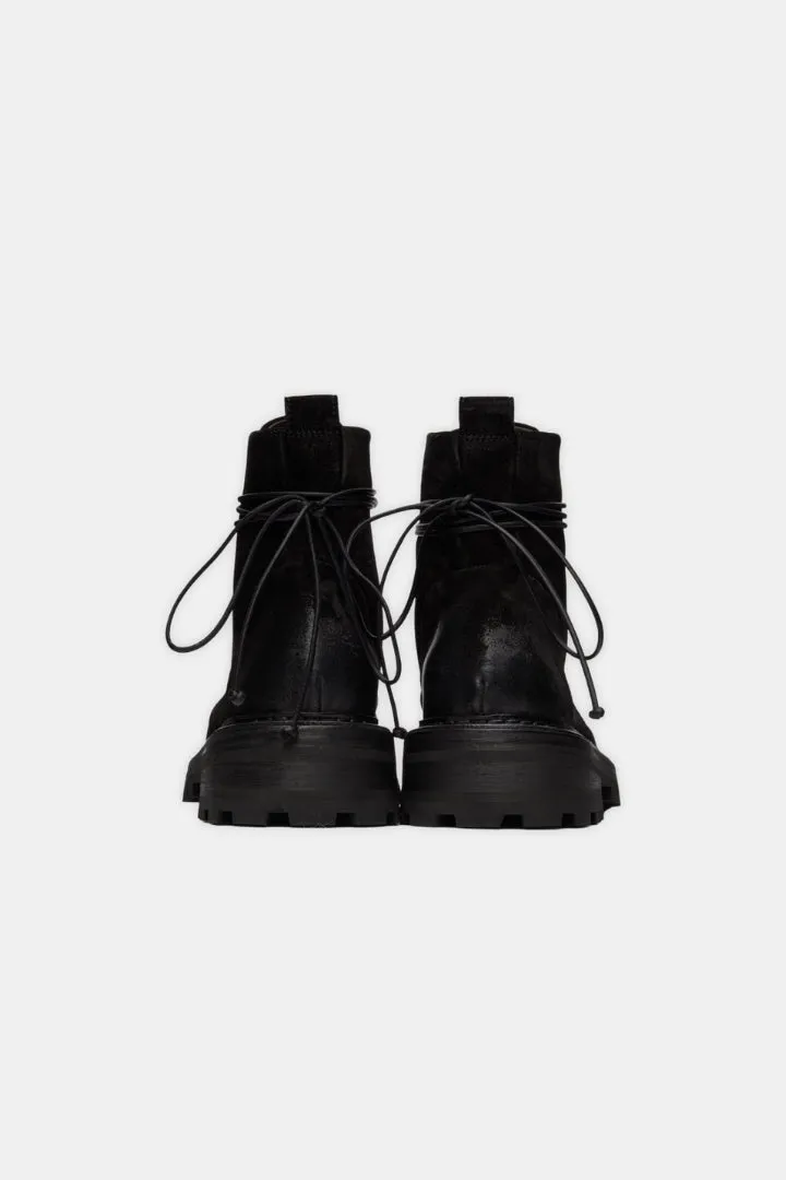 Maid Suede Combat Boots