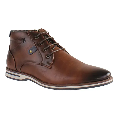 Marcozzi Men's Laced Boots - Moscow - Tan