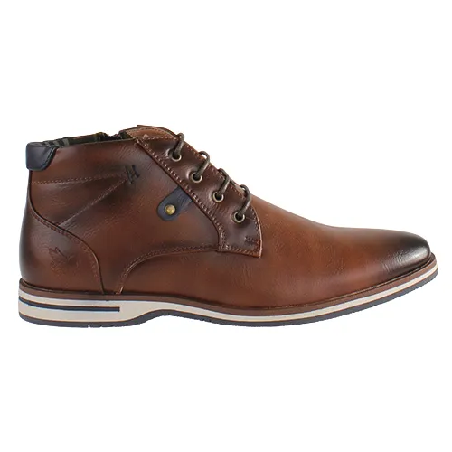Marcozzi Men's Laced Boots - Moscow - Tan