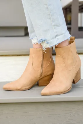 Smooth Leather Ankle Boots