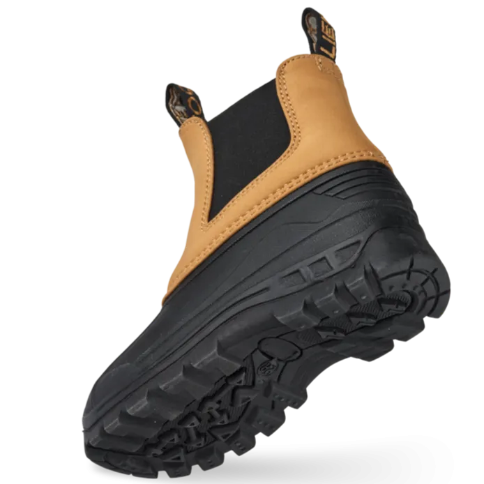 Miky Waterproof Ankle Chelsea Boots (Golden caramel)