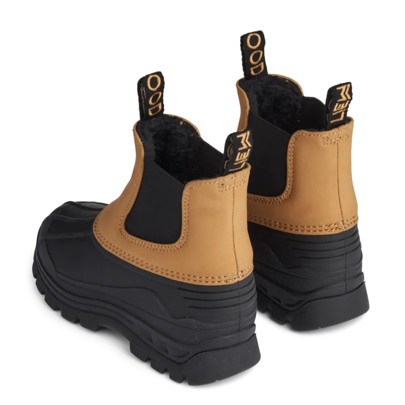 Miky Waterproof Ankle Chelsea Boots (Golden caramel)