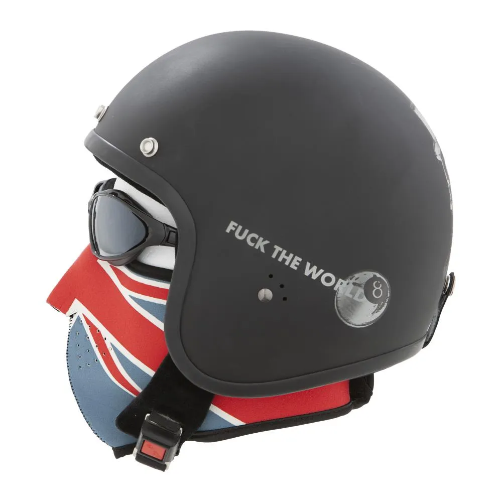 Motorcycle Biker Face Mask "English Style" Union Jack made from Neoprene - Highway Hawk H02-647