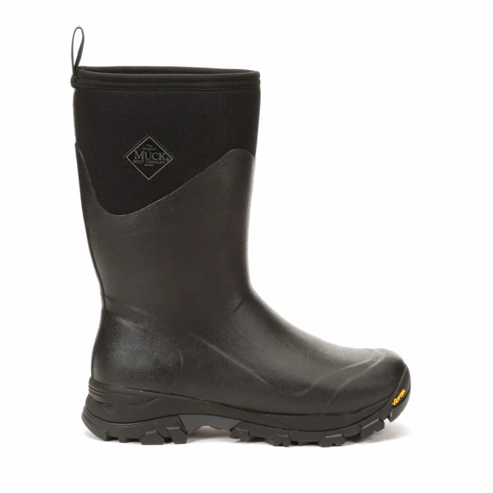 Muck Footwear  Men's Arctic Ice Vibram  Arctic Grip All Terrain T Arctic Ice Black M
