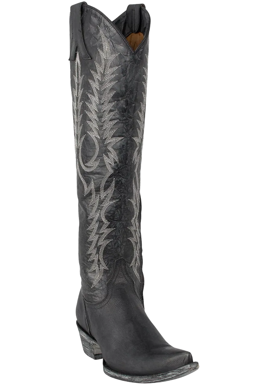 Old Gringo Goat Mayra Cowgirl Boots - Black