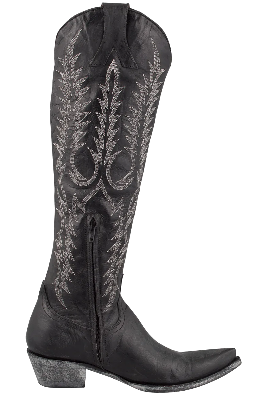 Old Gringo Goat Mayra Cowgirl Boots - Black