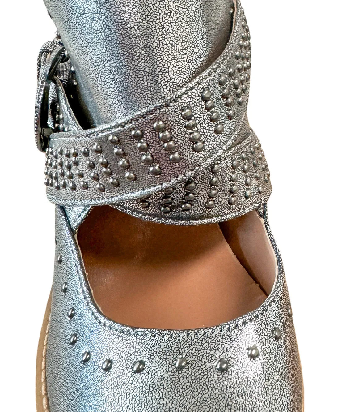 ONLINE EXCLUSIVE Fiona Ankle Boot in Silver
