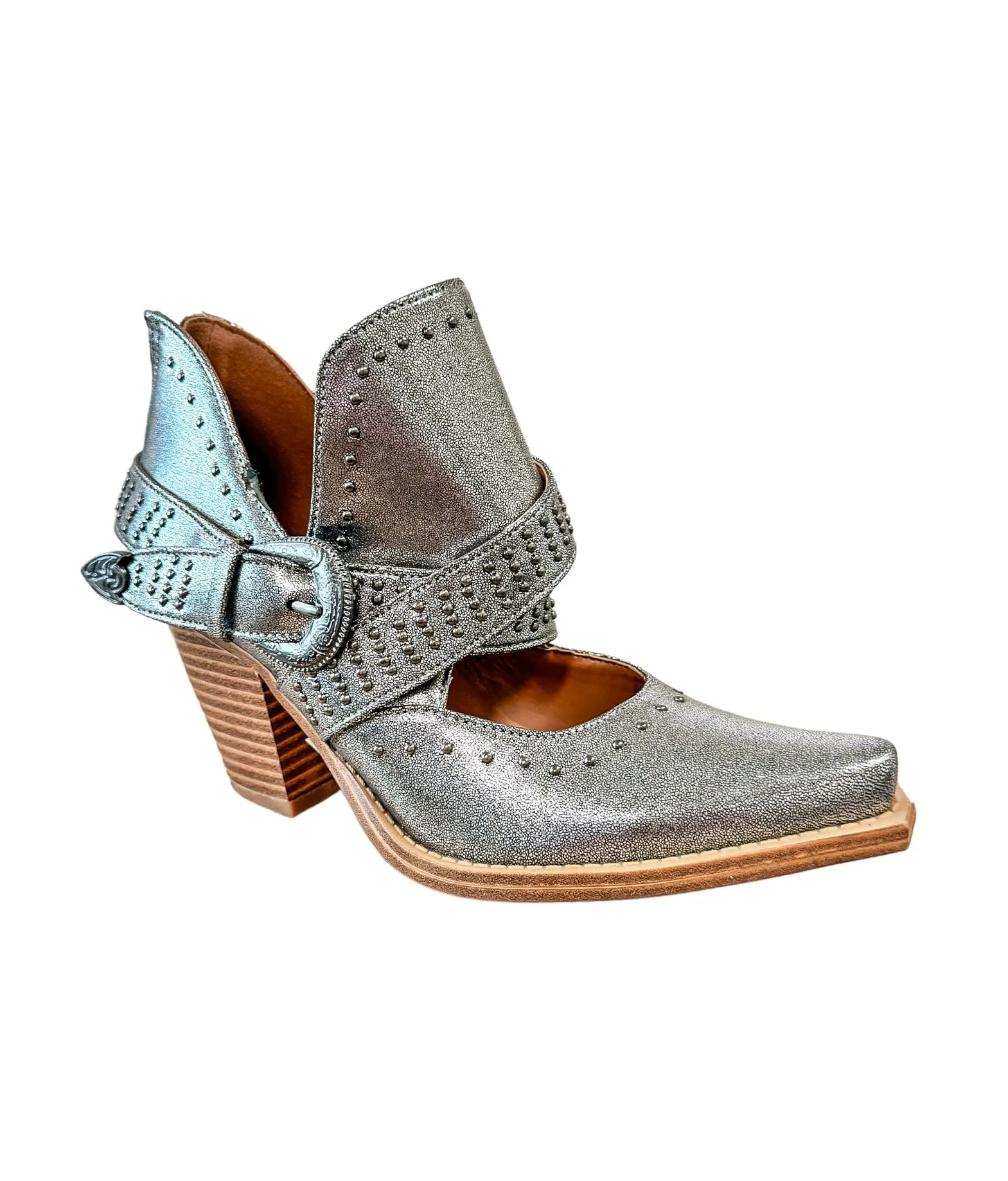 ONLINE EXCLUSIVE Fiona Ankle Boot in Silver
