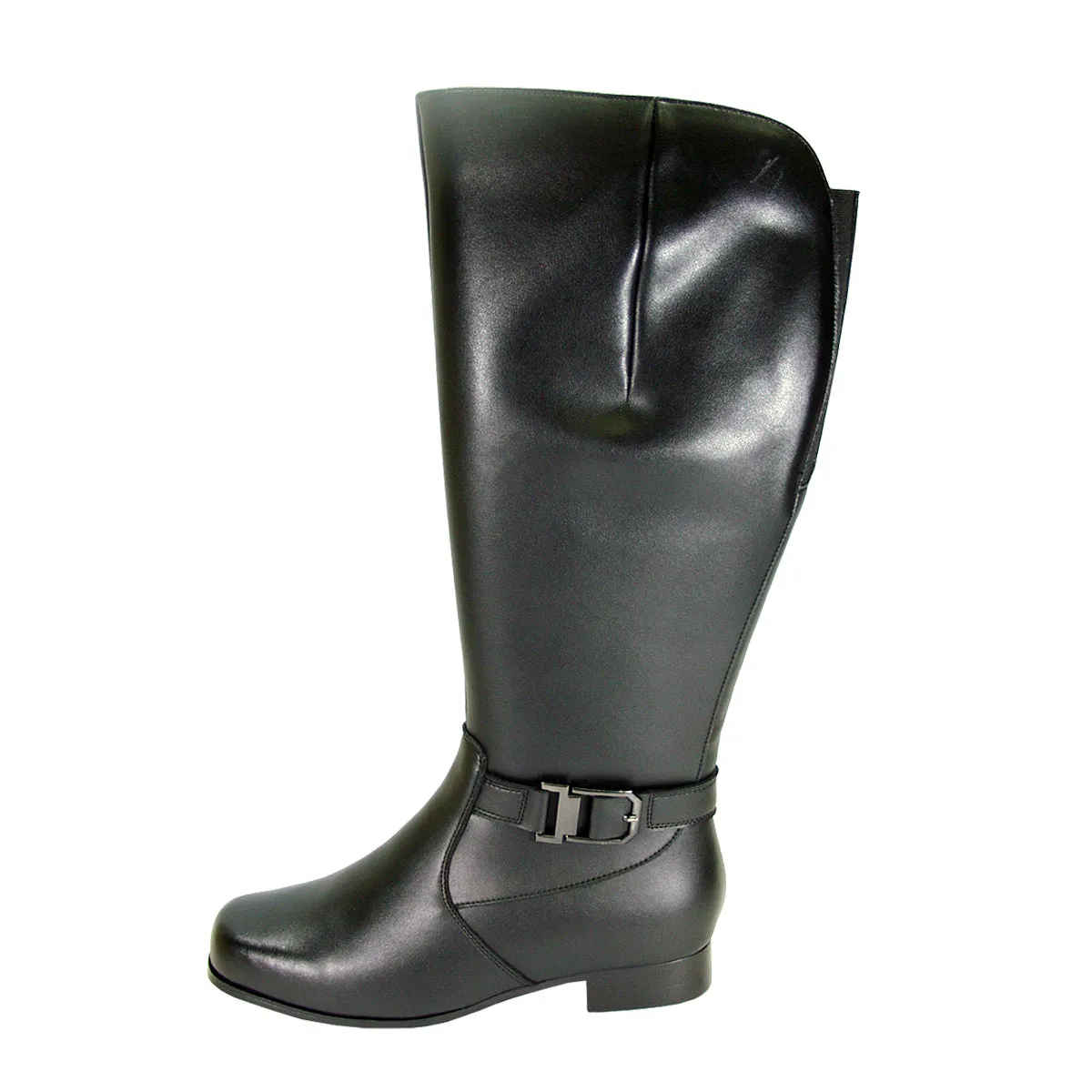 PEERAGE Gillian Women's Wide Width Knee High Leather Boots