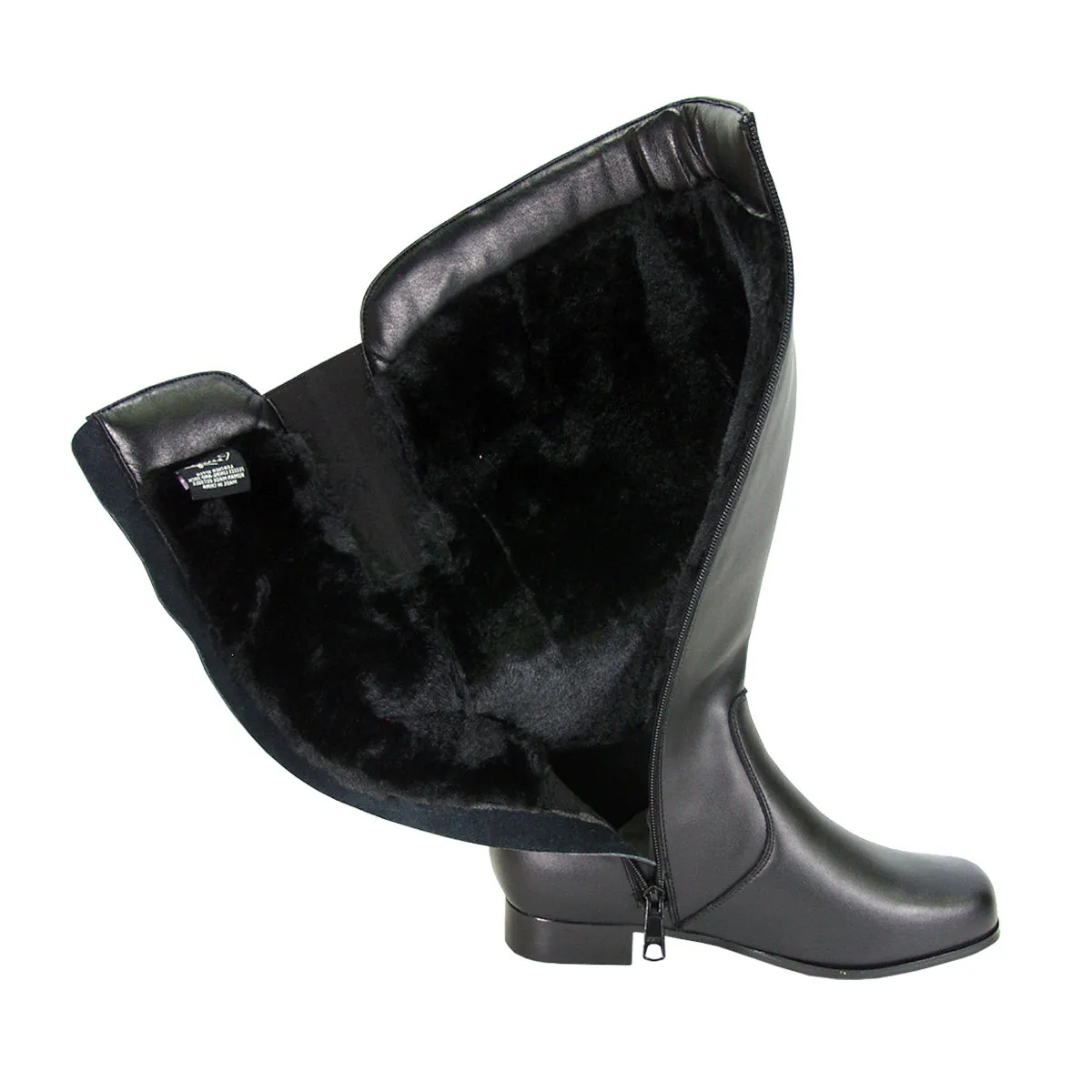 PEERAGE Gillian Women's Wide Width Knee High Leather Boots