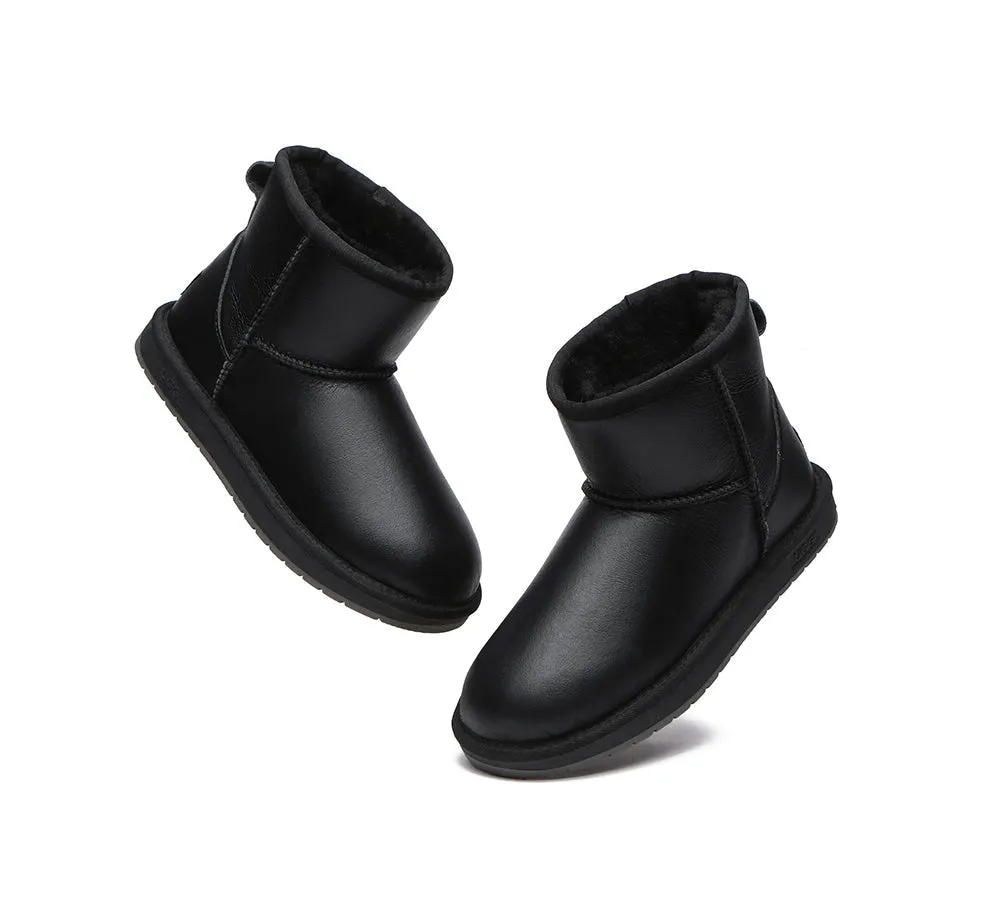 Premium Sheepskin Wool Boots Mini Classic Nappa