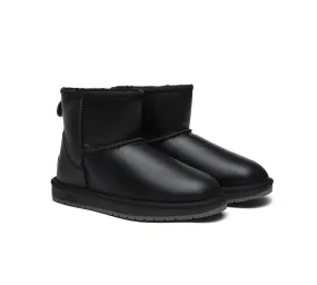 Premium Sheepskin Wool Boots Mini Classic Nappa