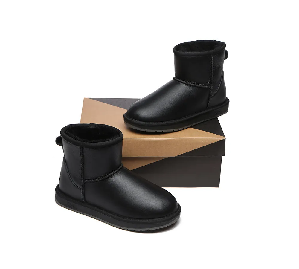 Premium Sheepskin Wool Boots Mini Classic Nappa