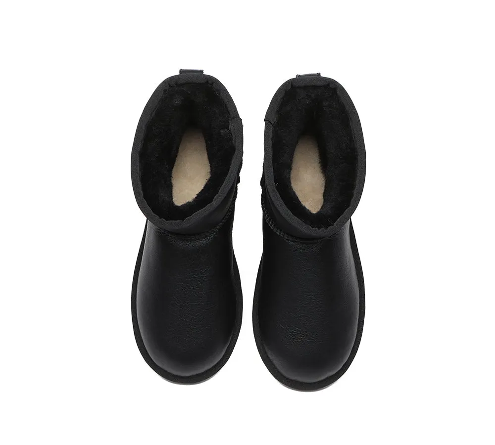 Premium Sheepskin Wool Boots Mini Classic Nappa