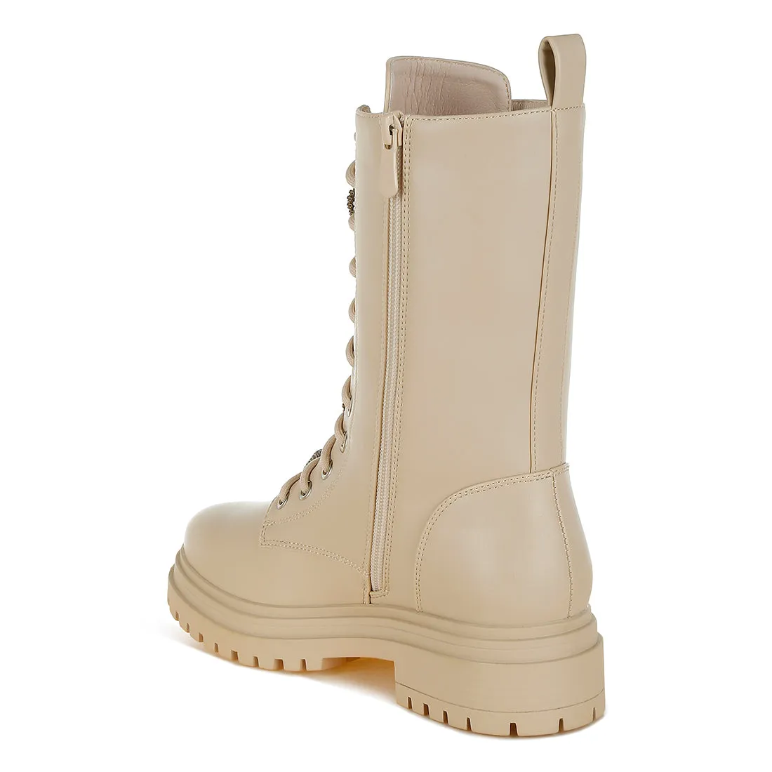Rhinestone jewelled Chunky Boots