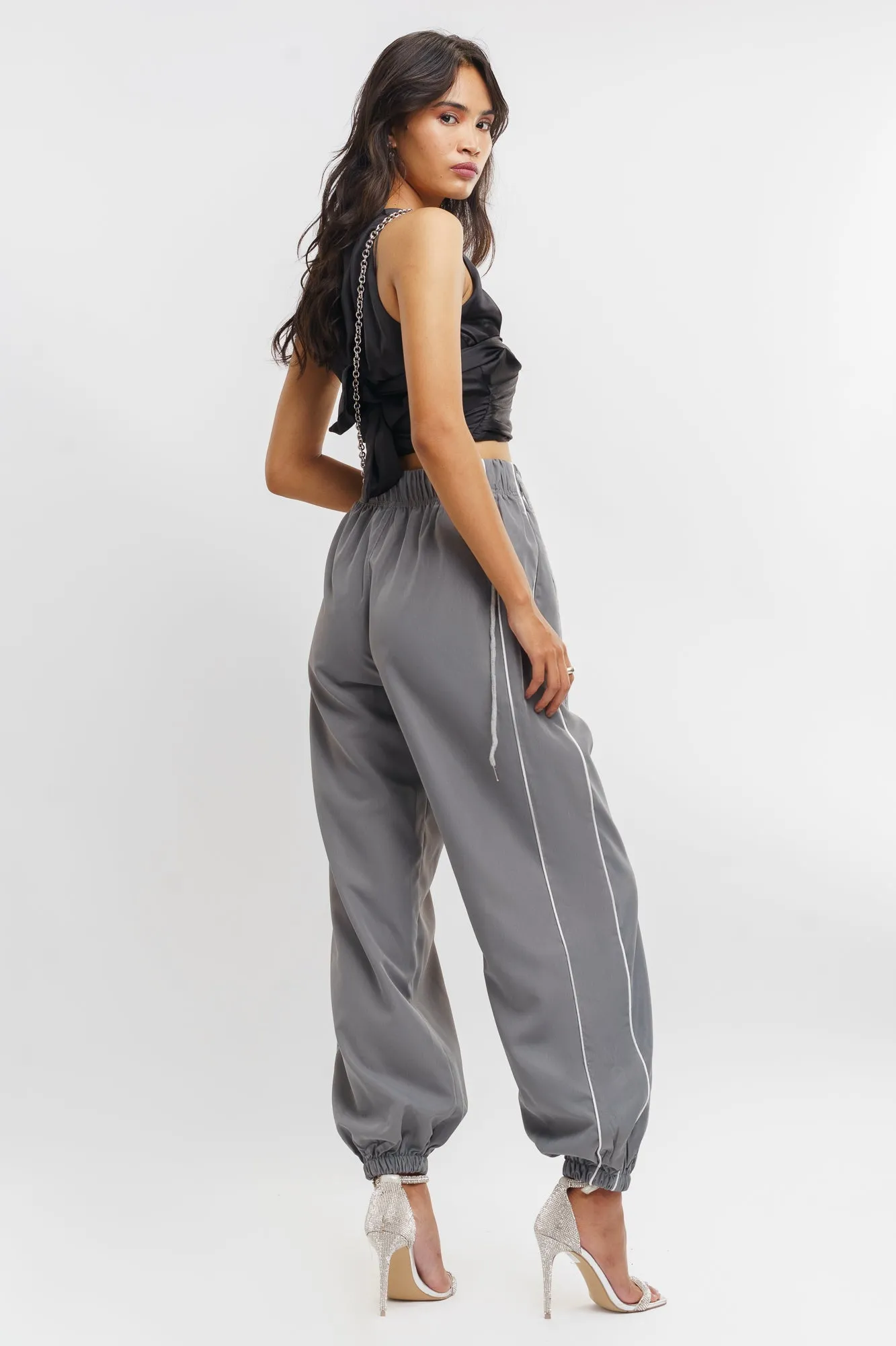 Slate Side Piping Joggers