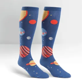 Stretch It Planets Knee High Socks (Unisex)