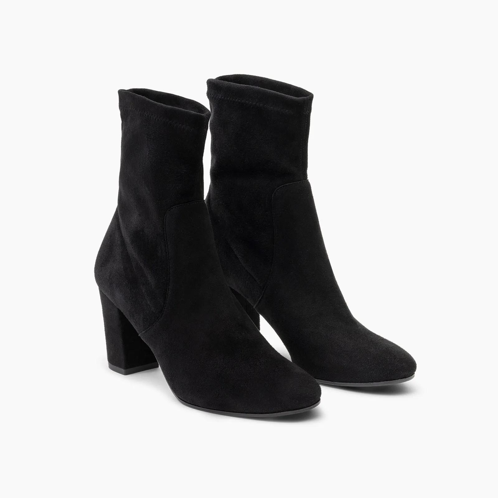 Suza Black Ankle Boots