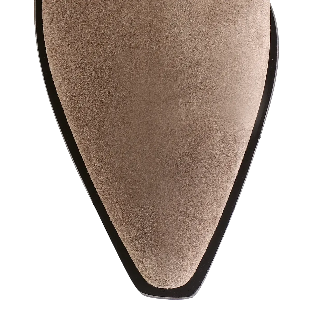 Tate Cowboy Style Boots Taupe