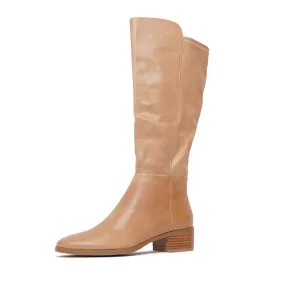 Tetley Cappacino Leather Knee High Boots
