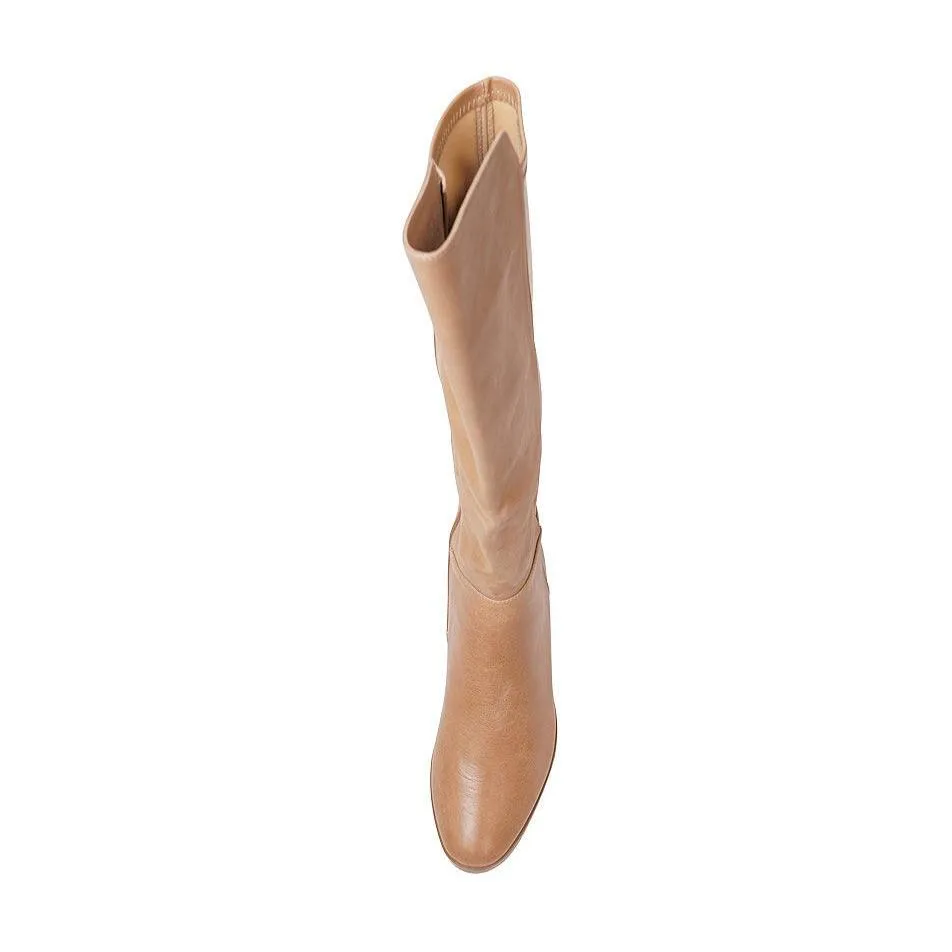 Tetley Cappacino Leather Knee High Boots