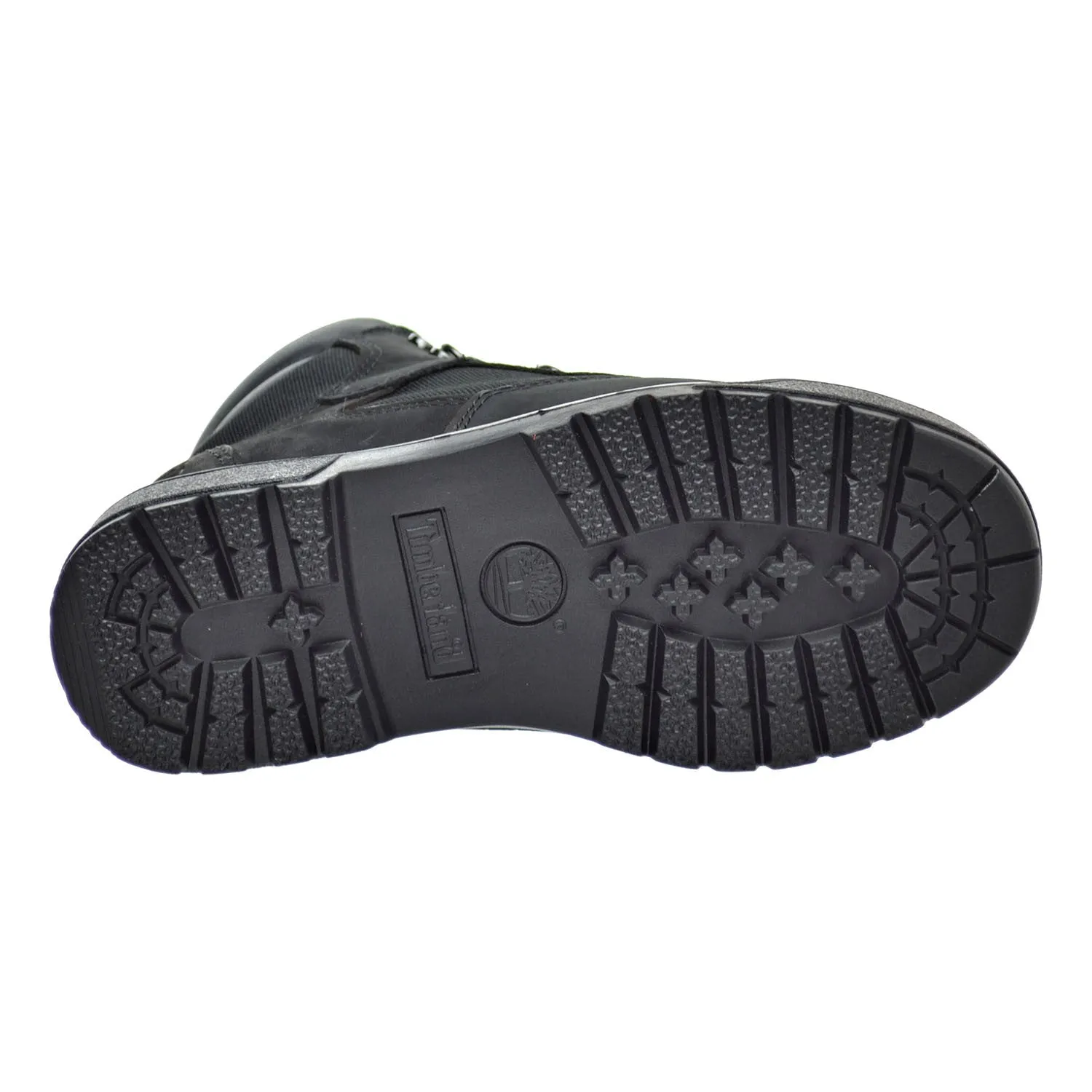 Timberland 6 Inch F/L Field Little Kid's Boots Black Nubuck