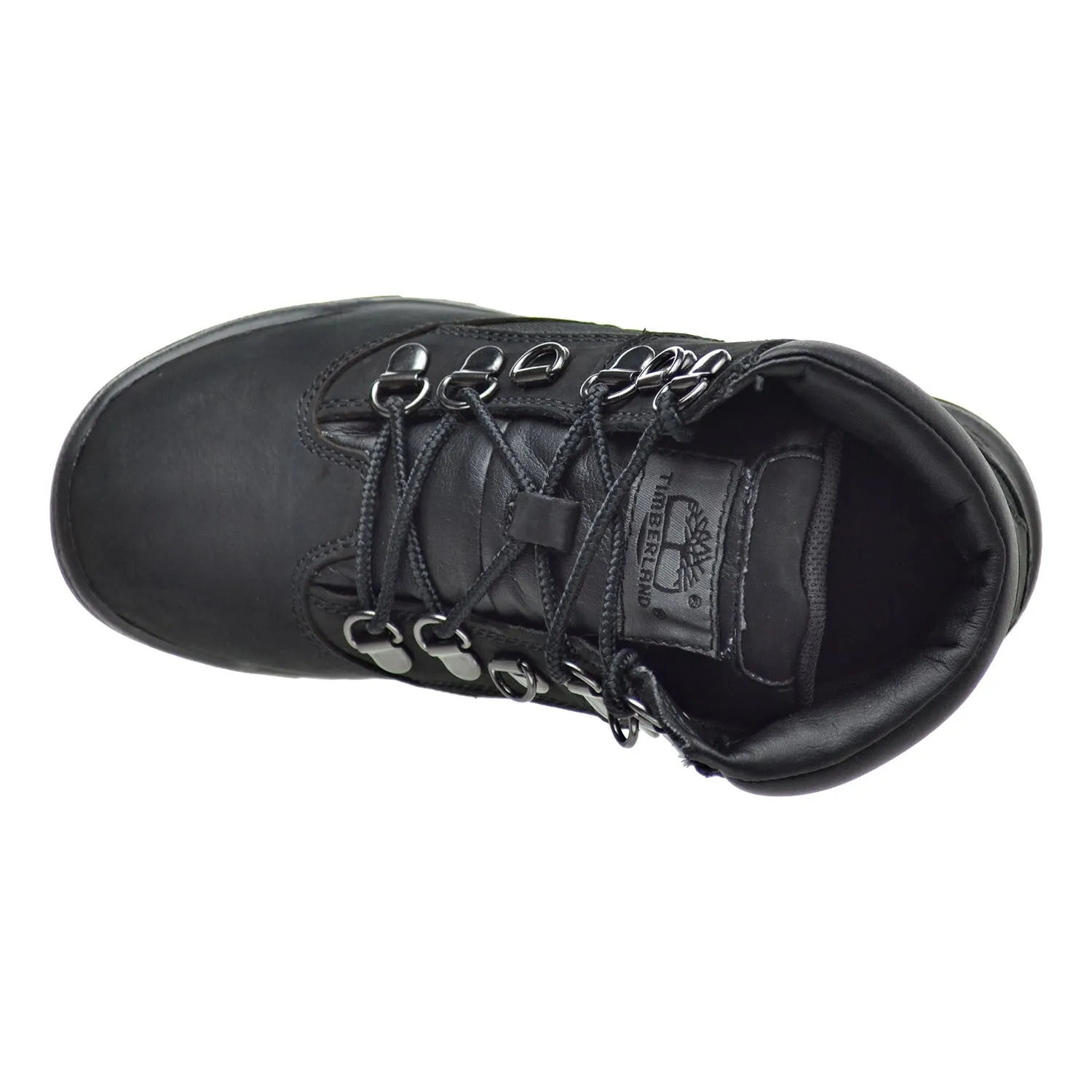 Timberland 6 Inch F/L Field Little Kid's Boots Black Nubuck