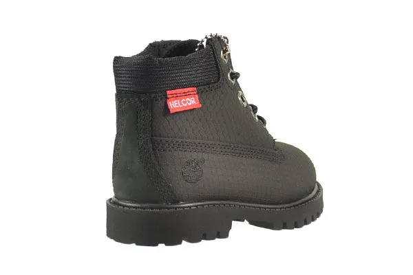Timberland 6 Inch Premium Waterproof "Helcor" Baby Toddlers Boots Black