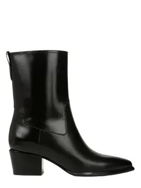 Vince Arlington Western Bootie in Black