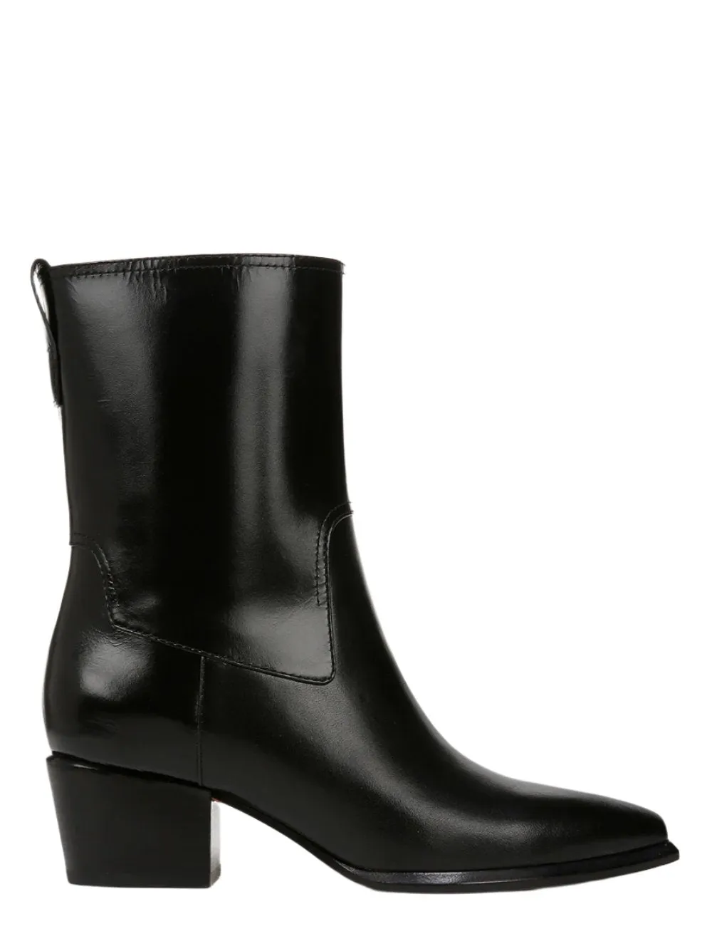 Vince Arlington Western Bootie in Black