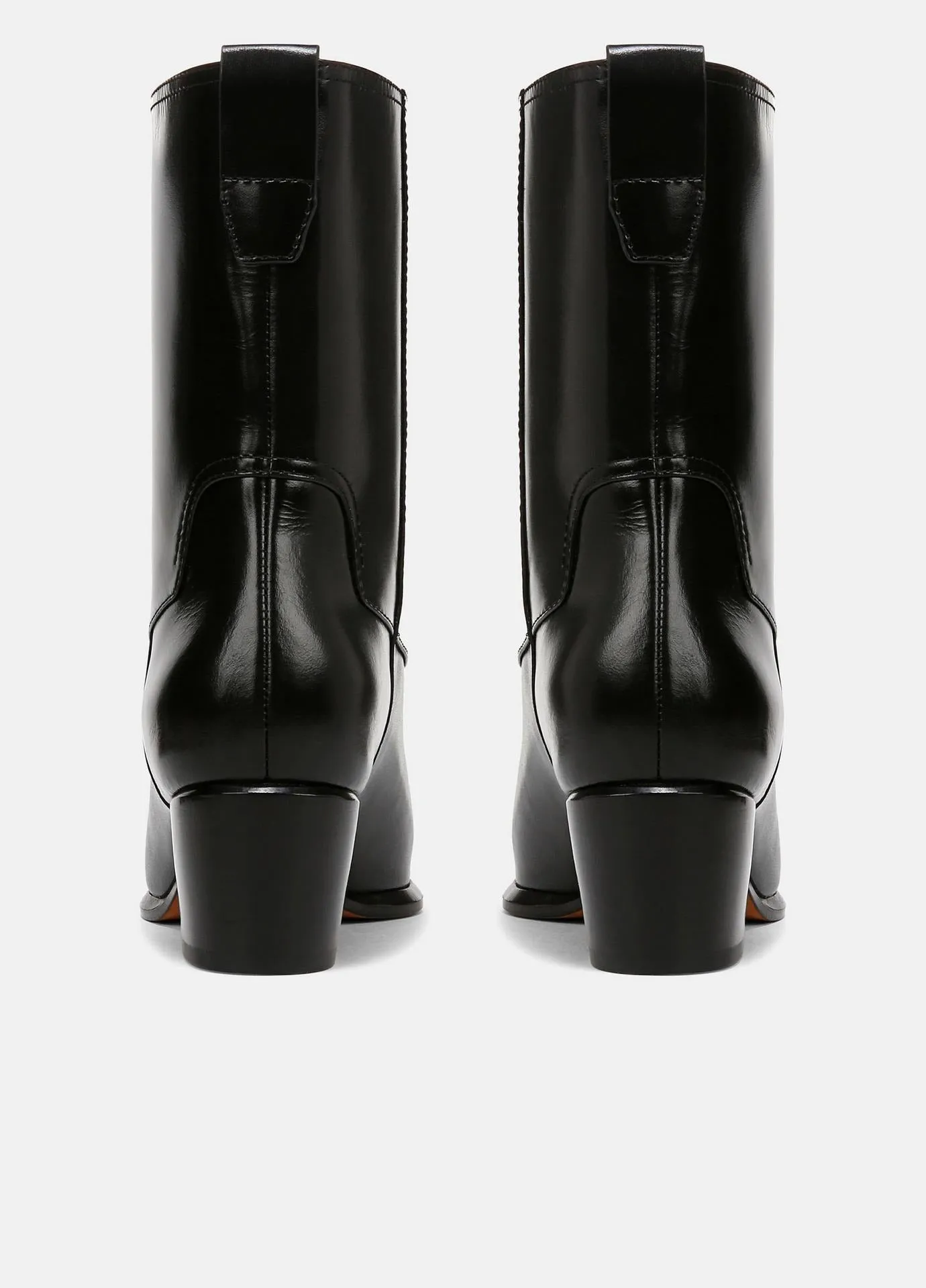 Vince Arlington Western Bootie in Black