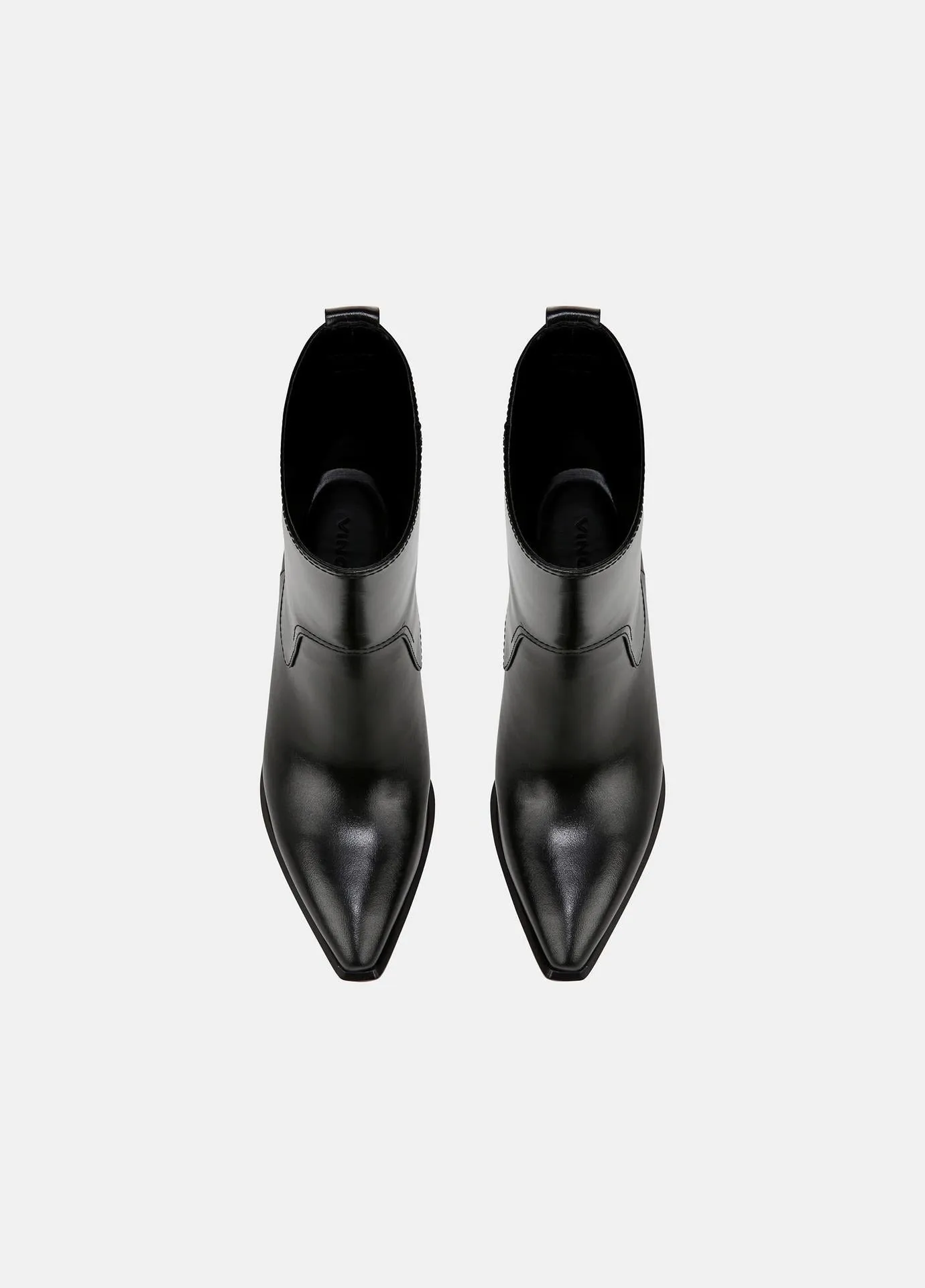 Vince Arlington Western Bootie in Black