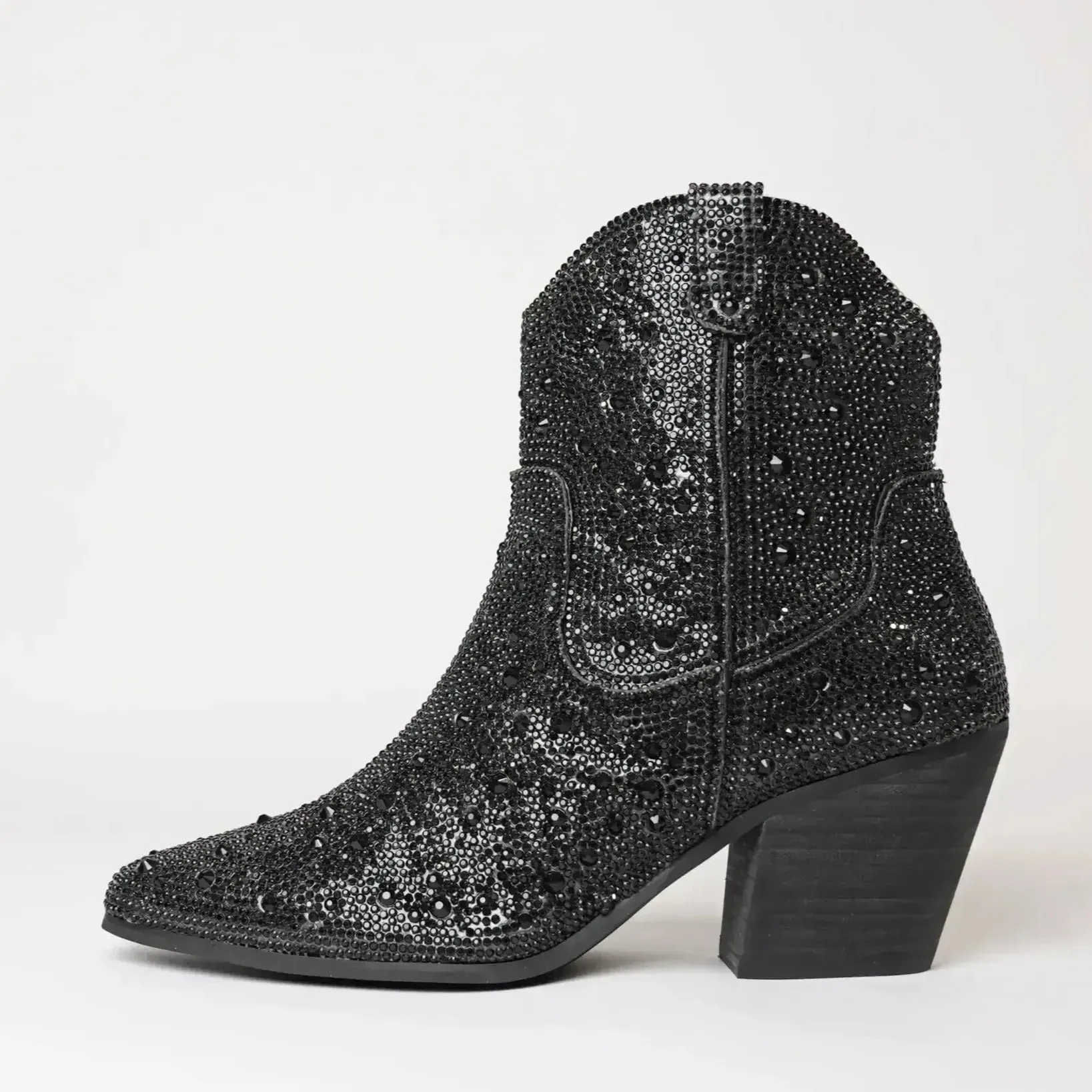 Wagon Black Jewels Boots