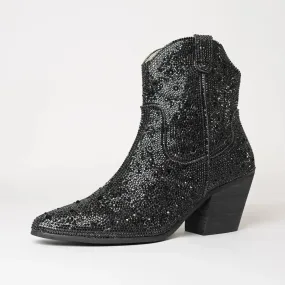Wagon Black Jewels Boots