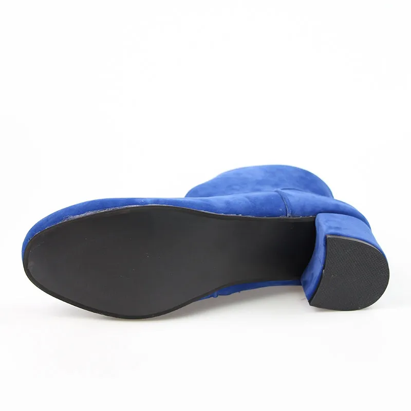 Women's Autumn/Winter Casual Faux Suede Ankle Shoes