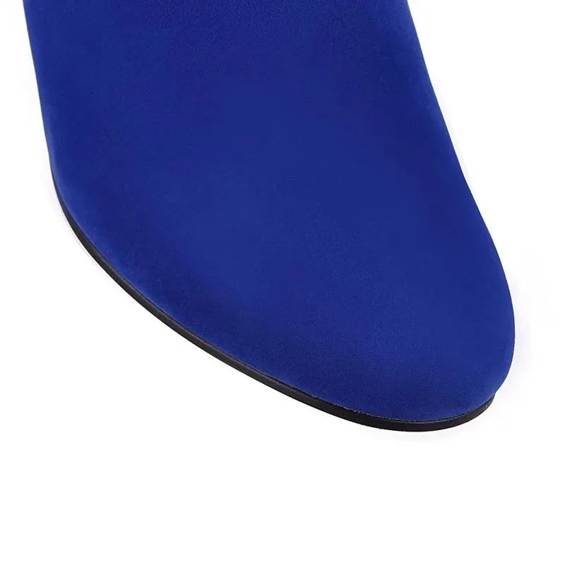 Women's Autumn/Winter Casual Faux Suede Ankle Shoes