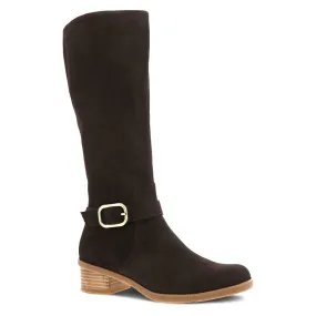 Women's Dalinda Waterproof Suede Boot - Chocolate