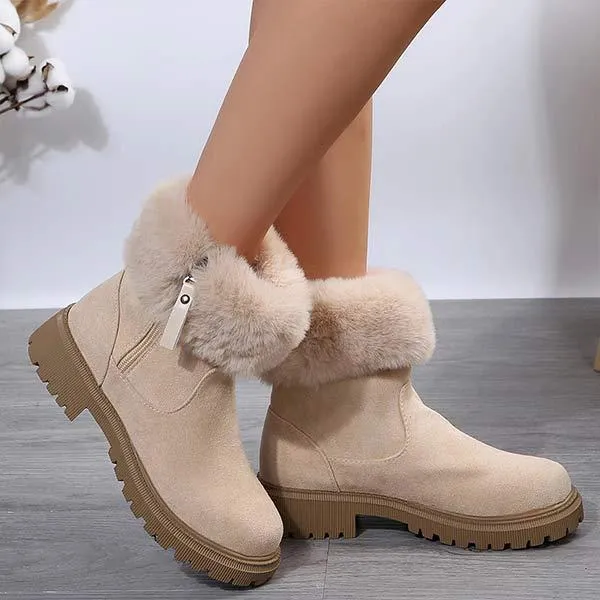 Women's Fleece-Lined Winter Snow Boots 80320403C
