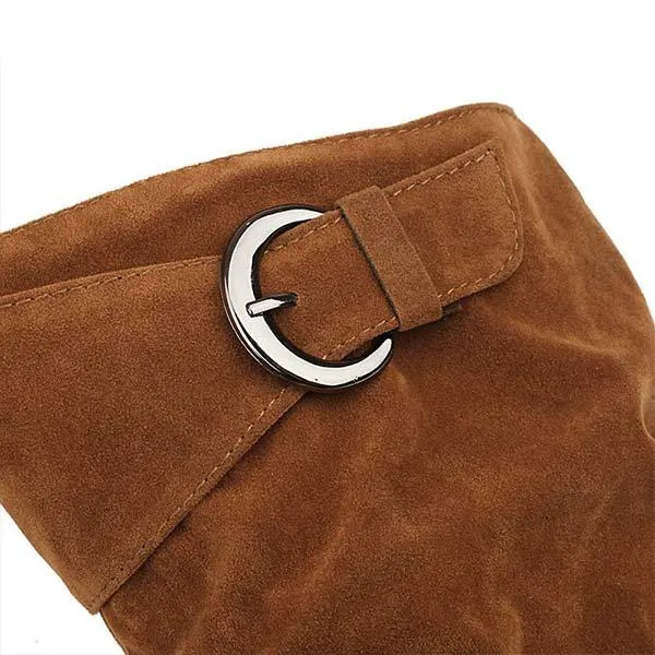 Women'S Wedge High Knee Boots 11429618C