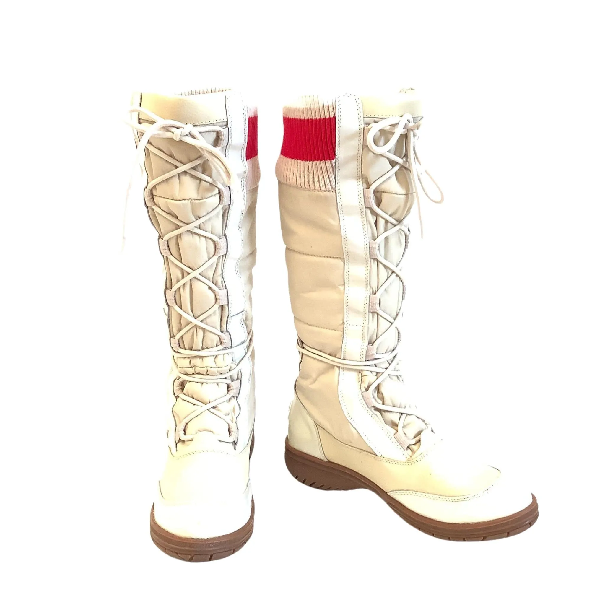 Y2K White Snow Boots